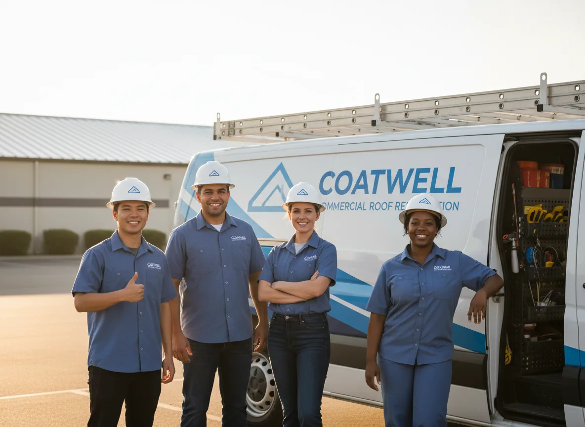 Commercial roof coating company in Coon Rapids, IA